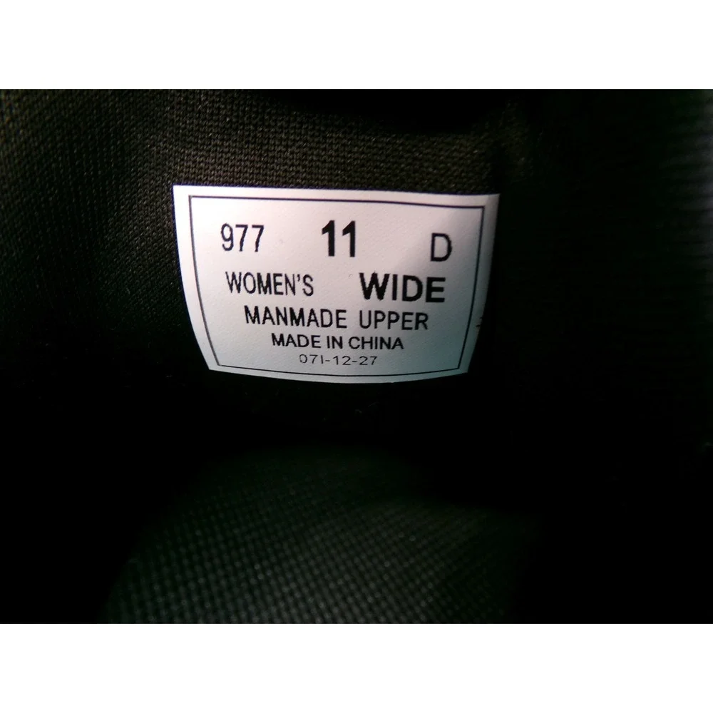 Orthofeet Coral 977 Shoes Womens Black Size 11 D Wide Stretch Comfort Sneakers